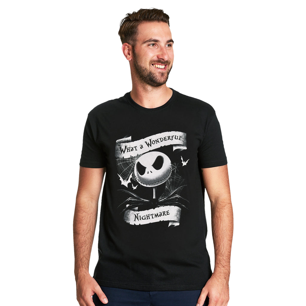 Imagen del producto Nightmare Before Christmas - Qué Maravillosa Pesadilla Camiseta negra