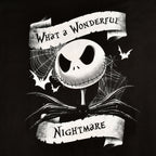 Imagen del producto Nightmare Before Christmas - Qué Maravillosa Pesadilla Camiseta negra