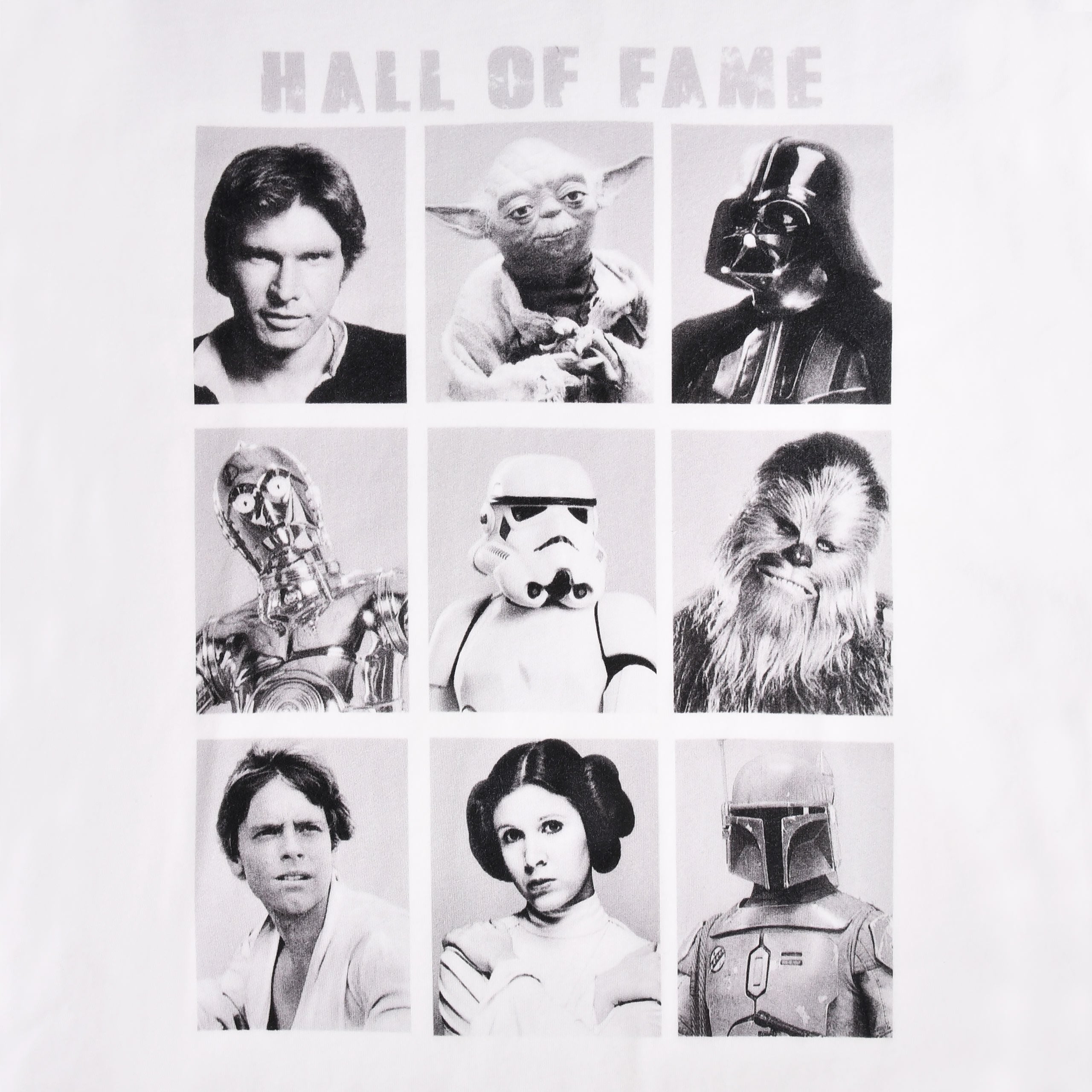 Imagen del producto Star Wars - Camiseta blanca Hall of Fame
