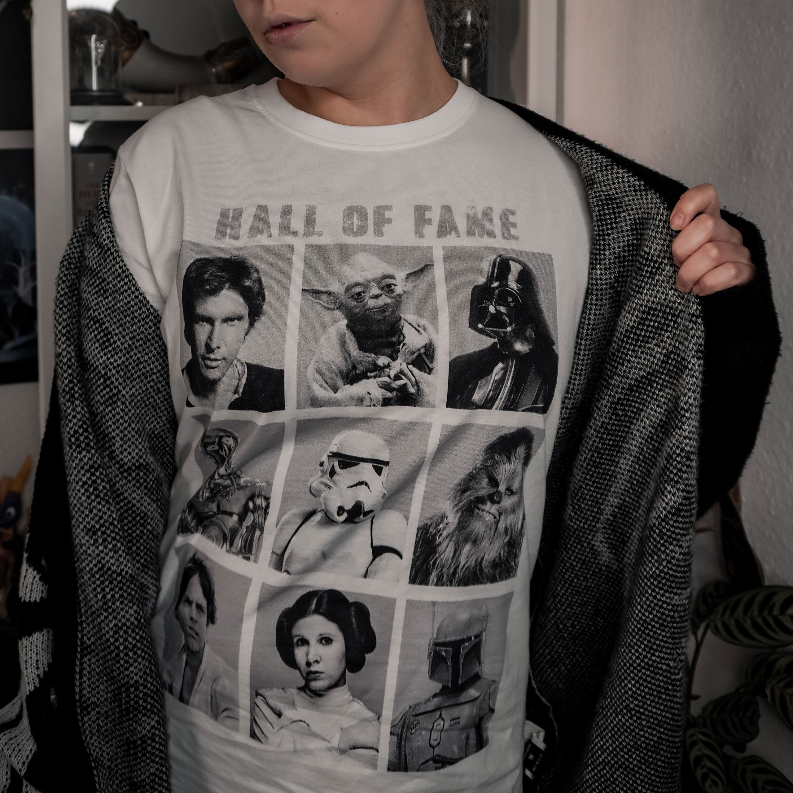 Imagen del producto Star Wars - Camiseta blanca Hall of Fame