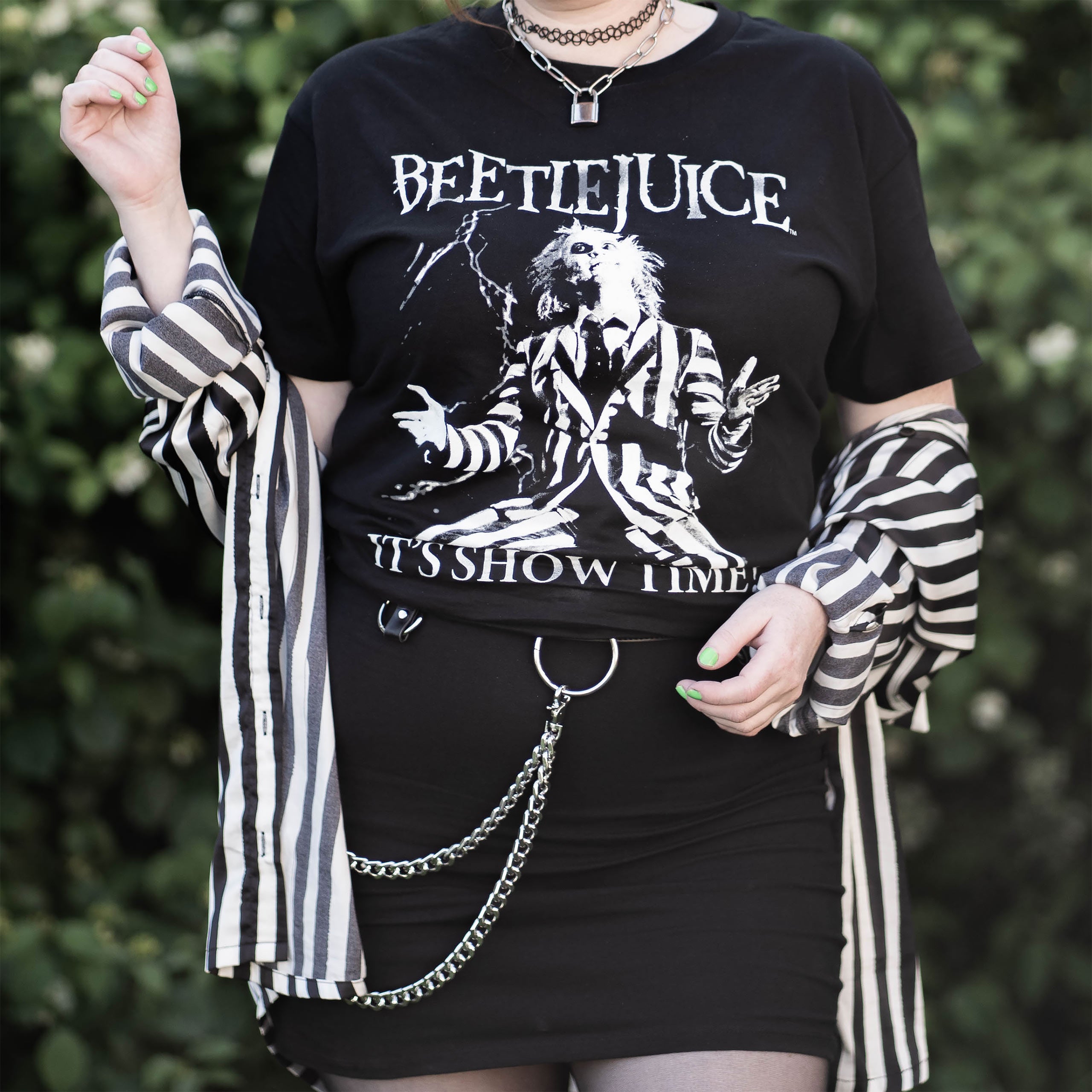 Imagen del producto Beetlejuice - ¡Es hora del espectáculo! Camiseta negra