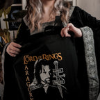 Imagen del producto Señor de los Anillos - Bolsa de yute Aragorn negra