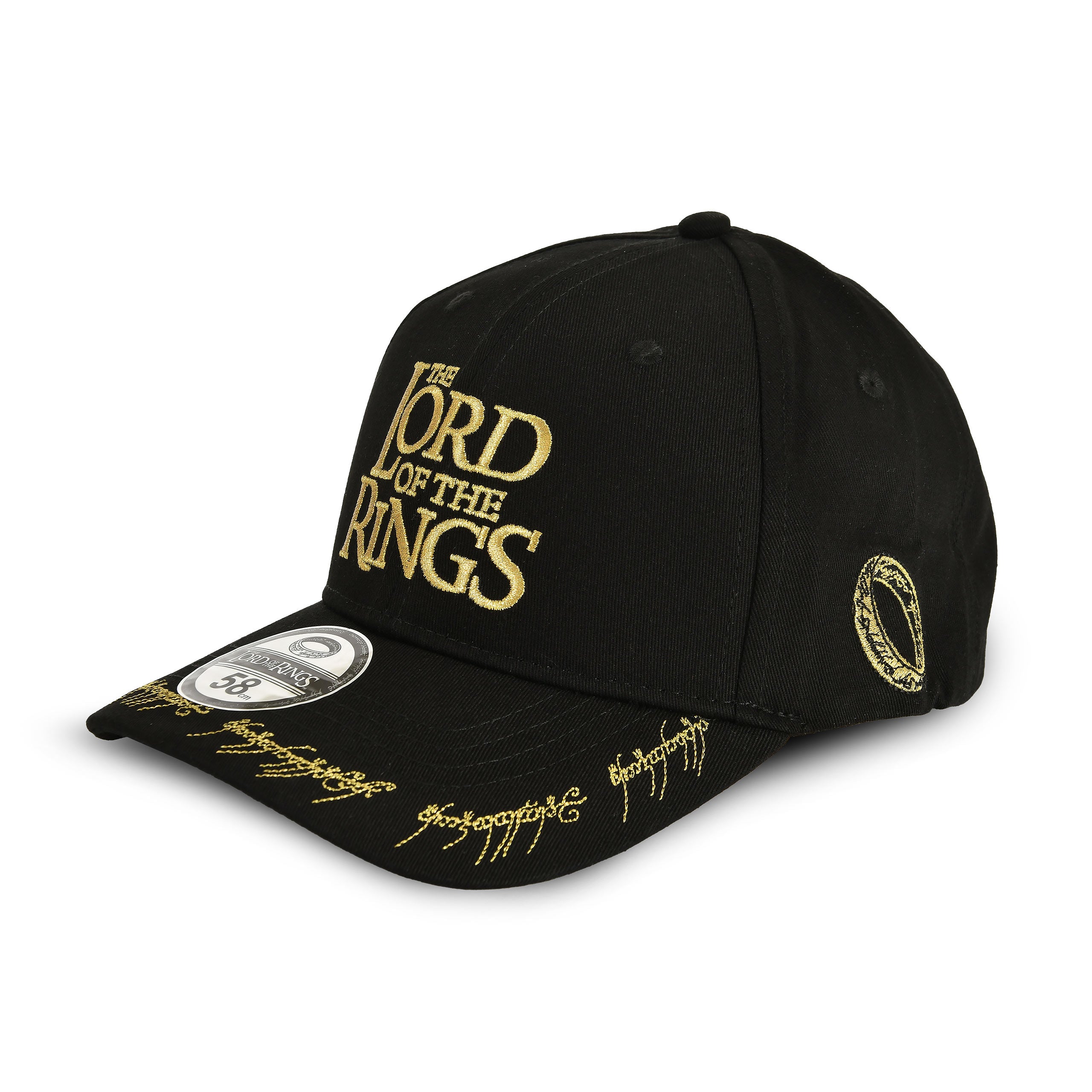 Imagen del producto El Señor de los Anillos - Gorra negra El Anillo Único