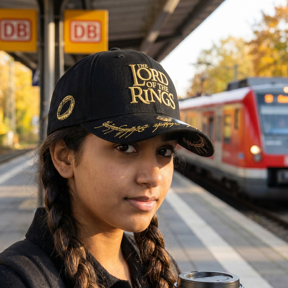 Imagen del producto El Señor de los Anillos - Gorra negra El Anillo Único