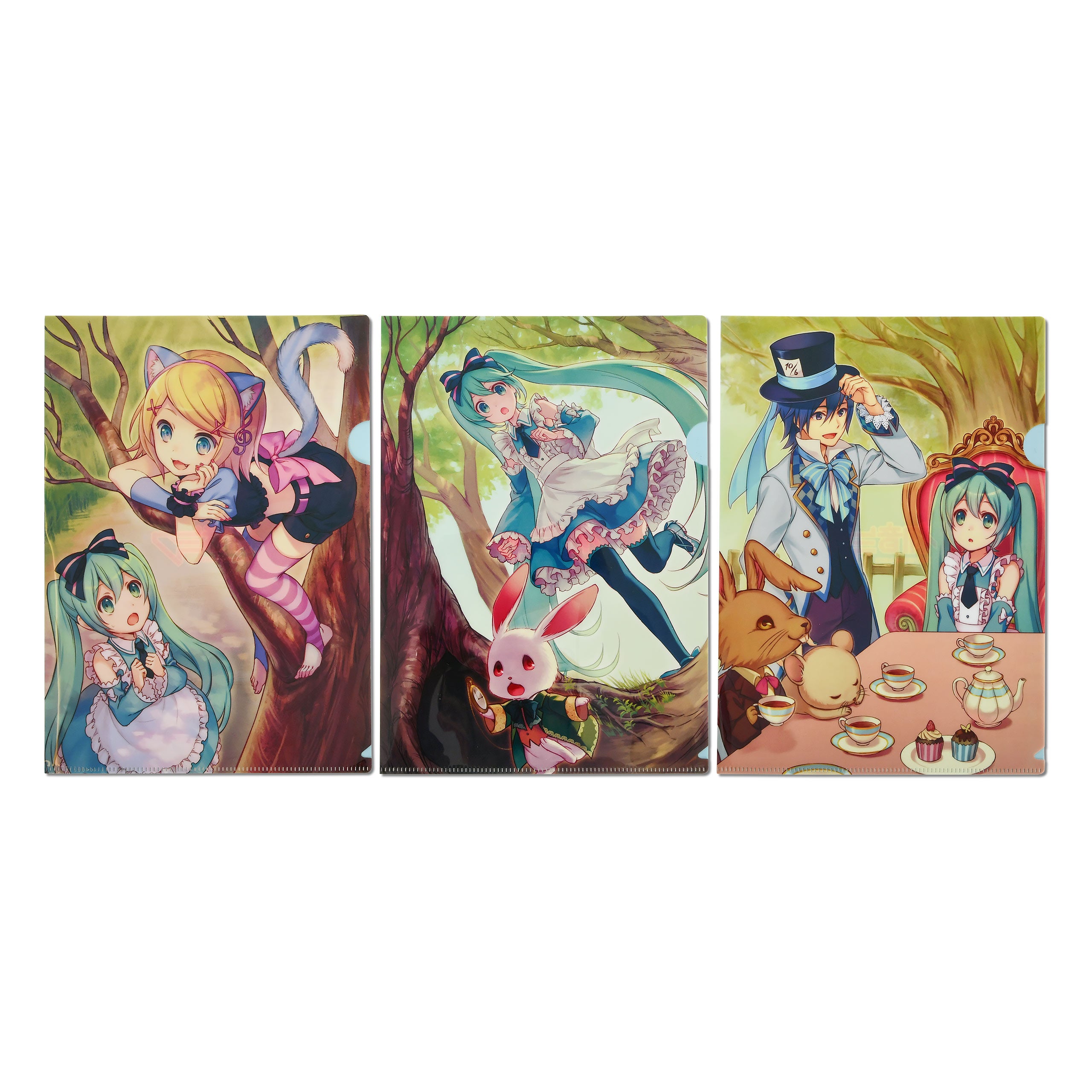 Imagen del producto Vocaloid - Hatsune Miku Fundas para documentos Set de 3