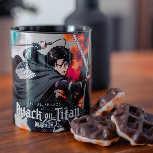 Imagen del producto Attack on Titan - Levi Ackermann Temporada 4 Taza