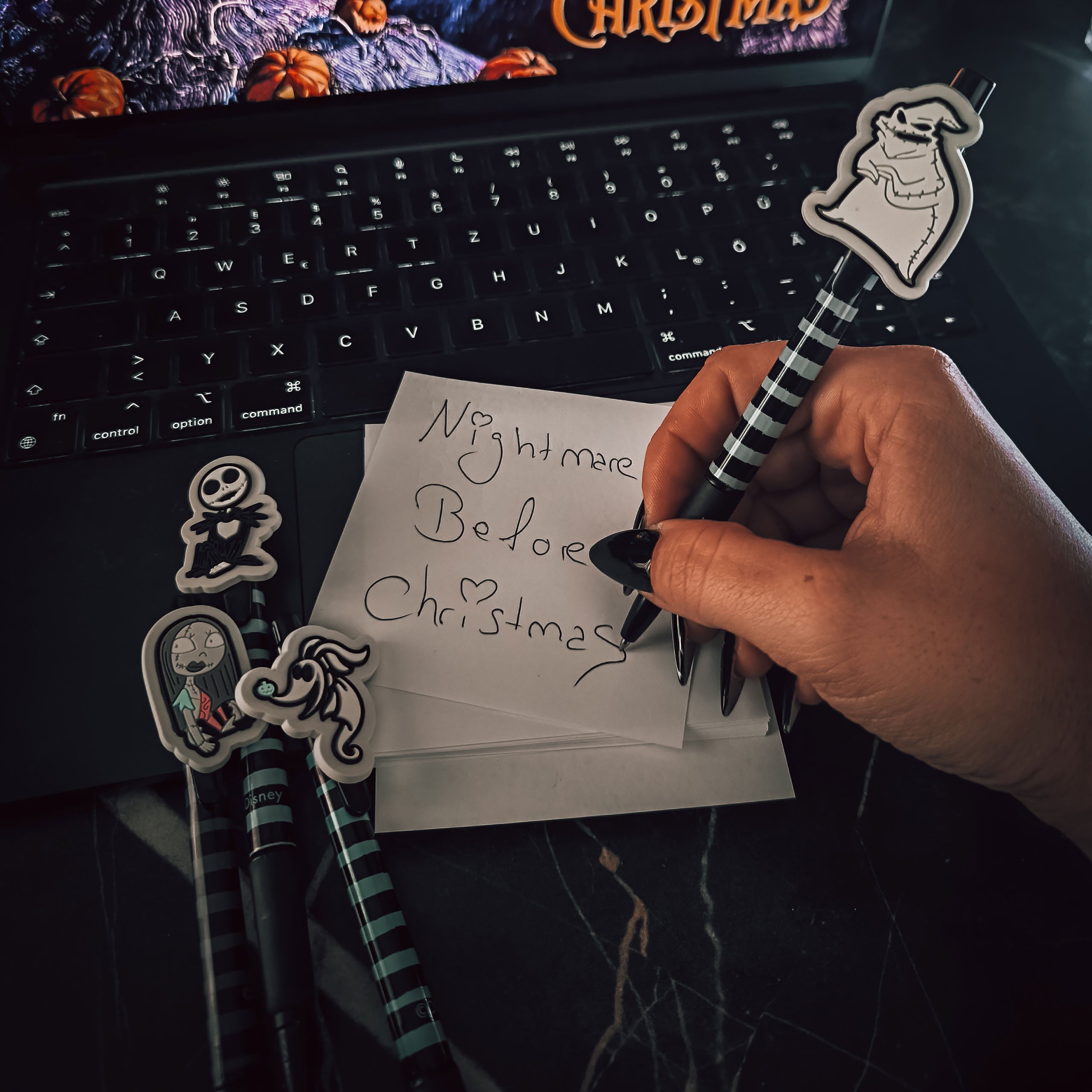 Product image Nightmare Before Christmas - Ballpoint Pen 4 Piece Set