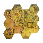 Imagen del producto El Señor de los Anillos - Posavasos Mapa de la Tierra Media Set de 12