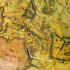 Imagen del producto El Señor de los Anillos - Posavasos Mapa de la Tierra Media Set de 12