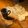 Imagen del producto El Señor de los Anillos - Posavasos Mapa de la Tierra Media Set de 12
