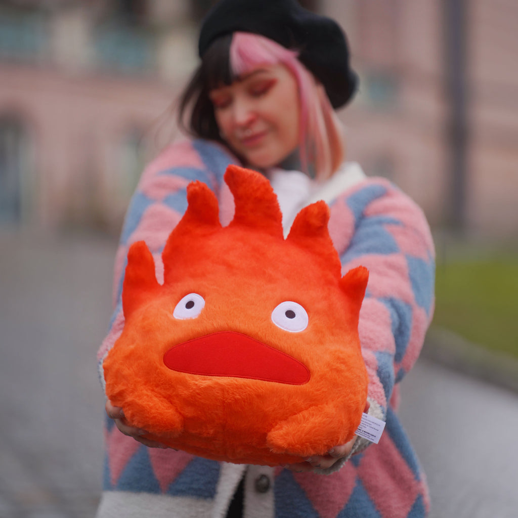 Imagen del producto El castillo ambulante - Figura de peluche Calcifer 34cm