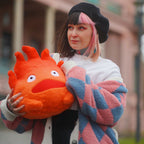 Imagen del producto El castillo ambulante - Figura de peluche Calcifer 34cm