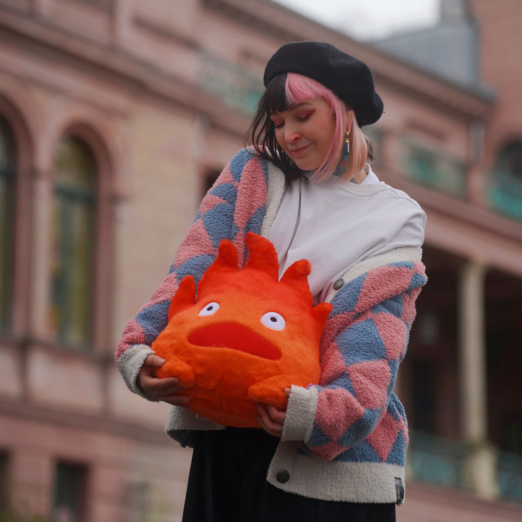 Imagen del producto El castillo ambulante - Figura de peluche Calcifer 34cm