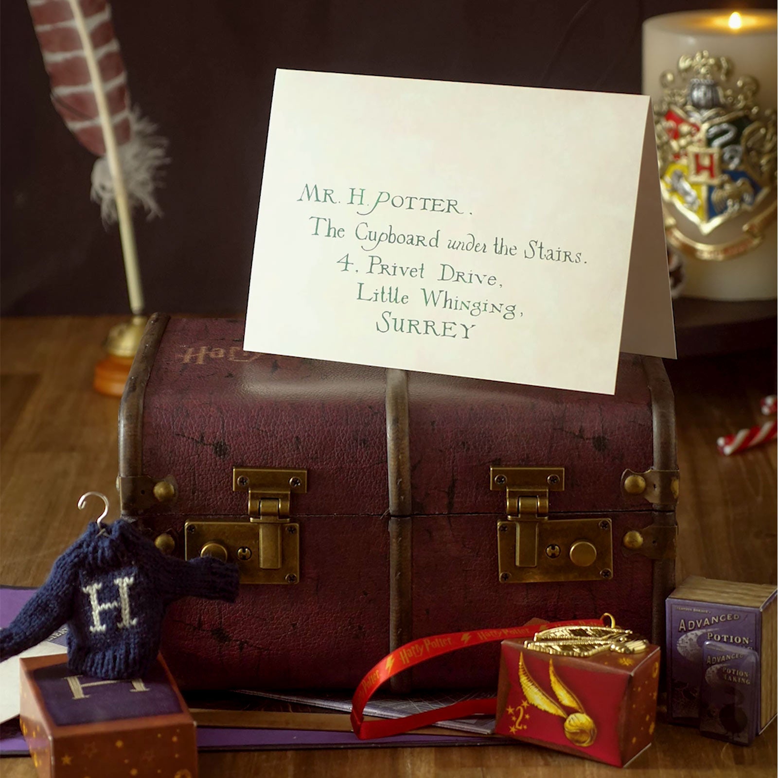Imagen del producto Harry Potter - Calendario de Adviento Maleta Hogwarts