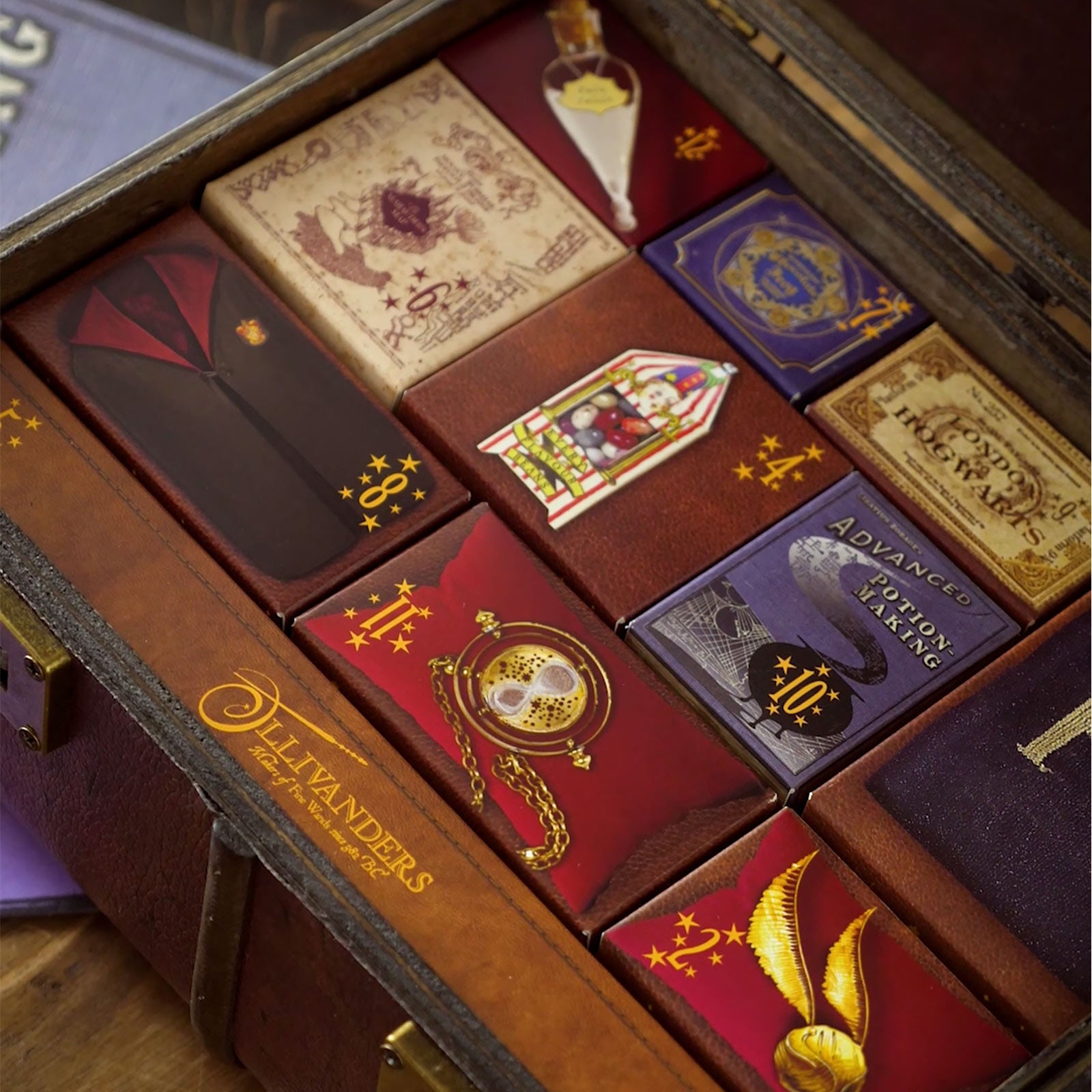 Imagen del producto Harry Potter - Calendario de Adviento Maleta Hogwarts
