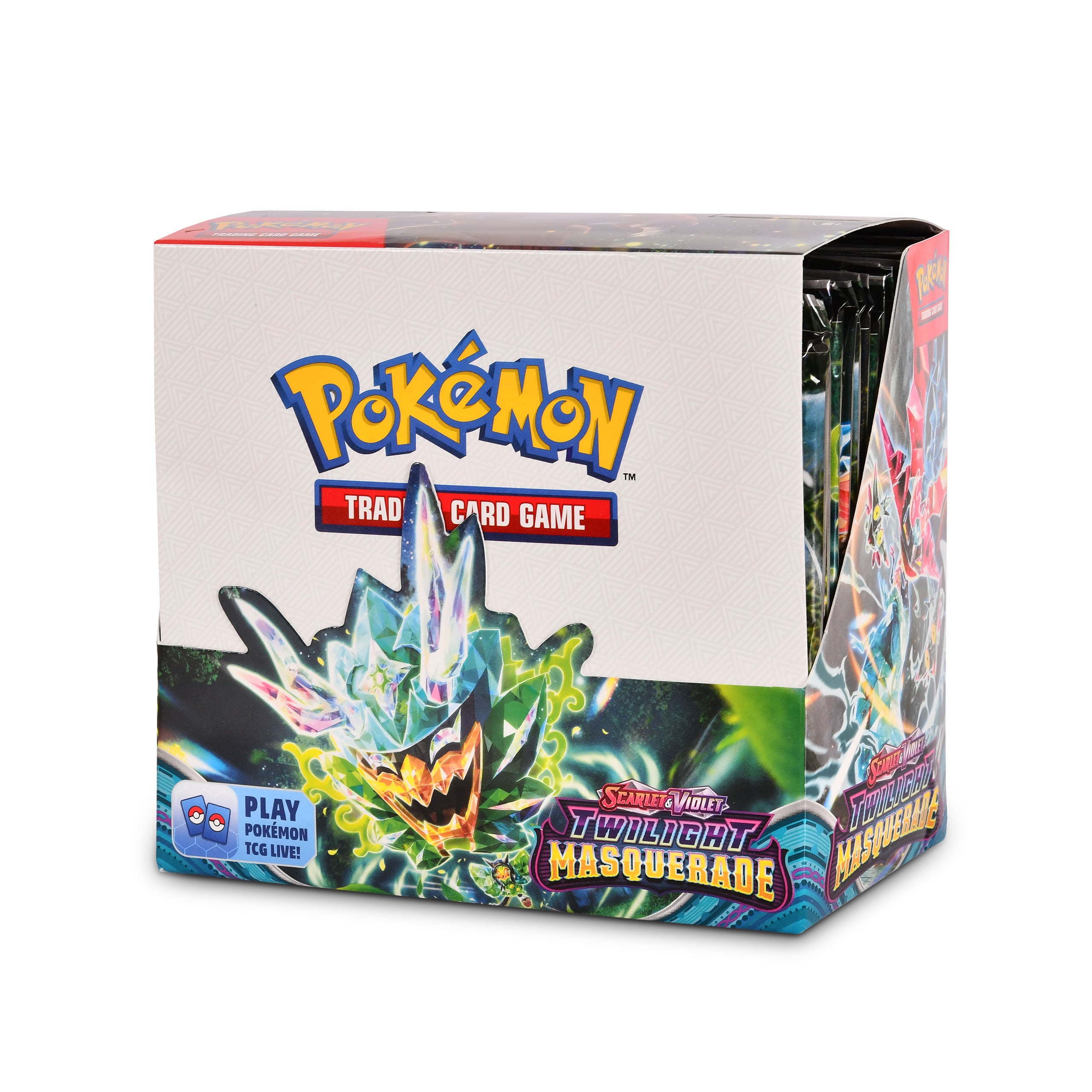 Imagen del producto Pokemon - Mascarada Crepuscular Escarlata & Violeta Display de Cartas Coleccionables