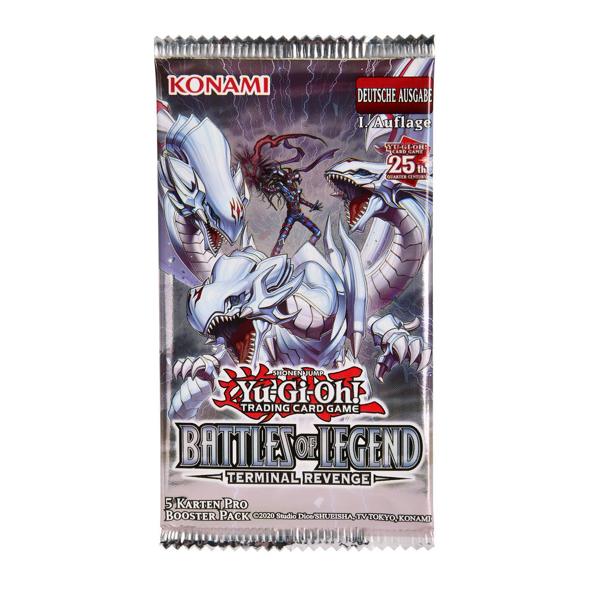 Imagen del producto Yu-Gi-Oh! - Batallas de Leyenda Venganza Terminal Tarjetas de Colección Booster versión alemana