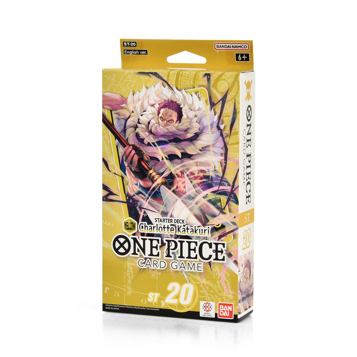Imagen del producto One Piece Card Game - Yellow Charlotte Katakuri Starter Deck versión en inglés