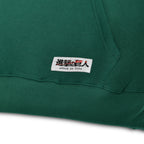 Imagen del producto Hoodie militar verde con símbolo de explorador - Attack on Titan