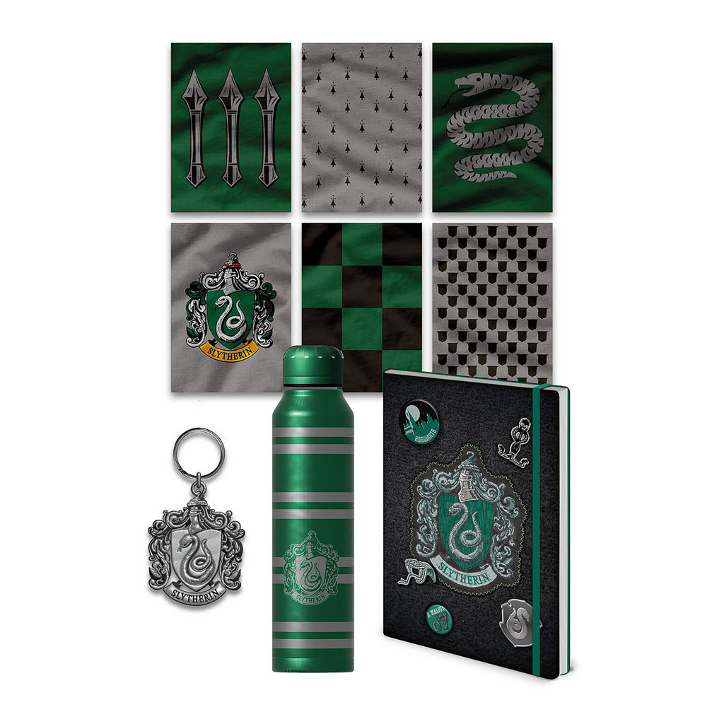 Imagen del producto Harry Potter - Set de regalo premium de Slytherin en maleta con correa de transporte