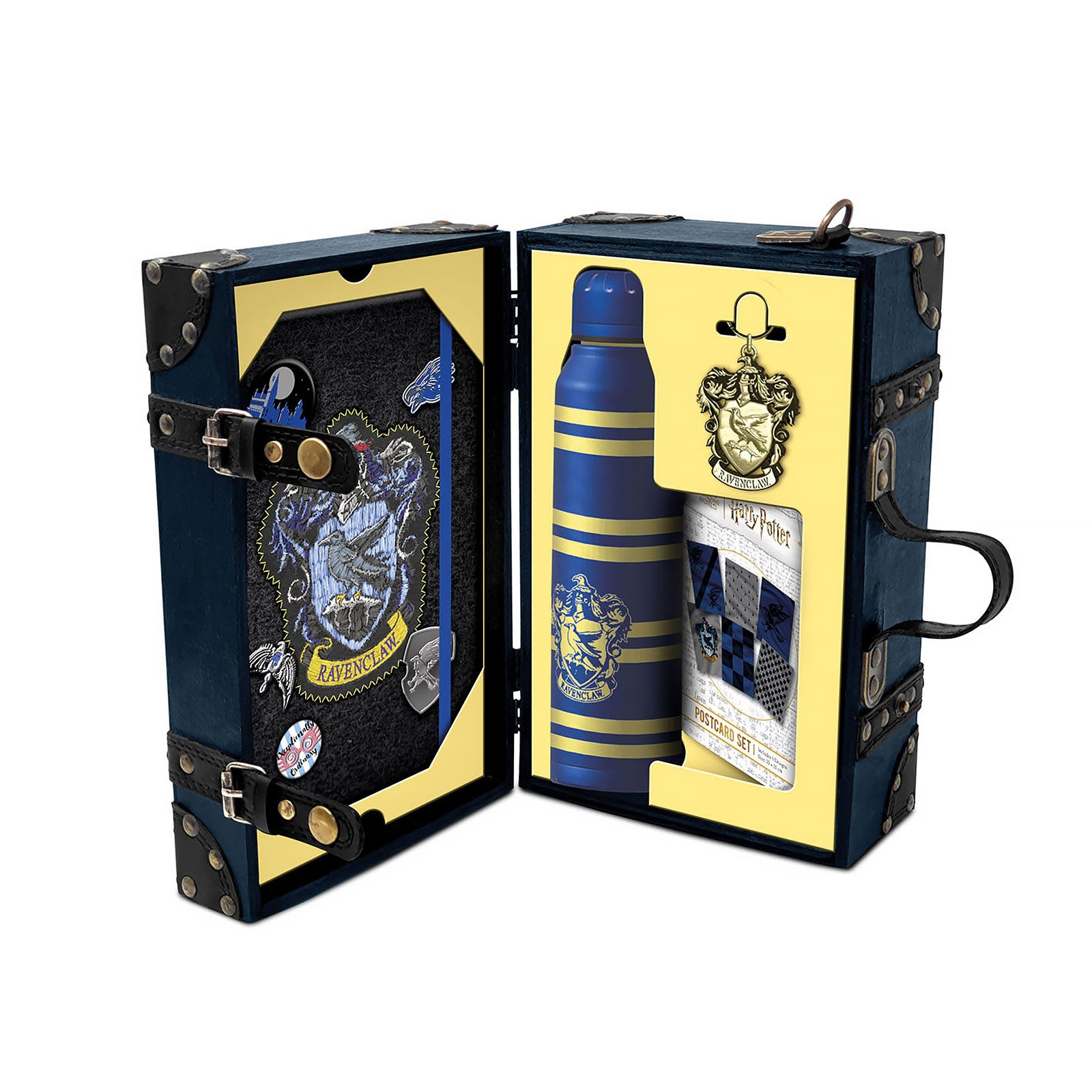 Imagen del producto Harry Potter - Set de regalo premium de Ravenclaw en maleta con correa de transporte