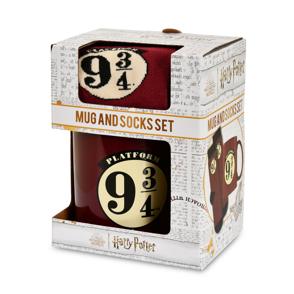Imagen del producto Harry Potter - Calcetines y Taza Andén 9 3/4