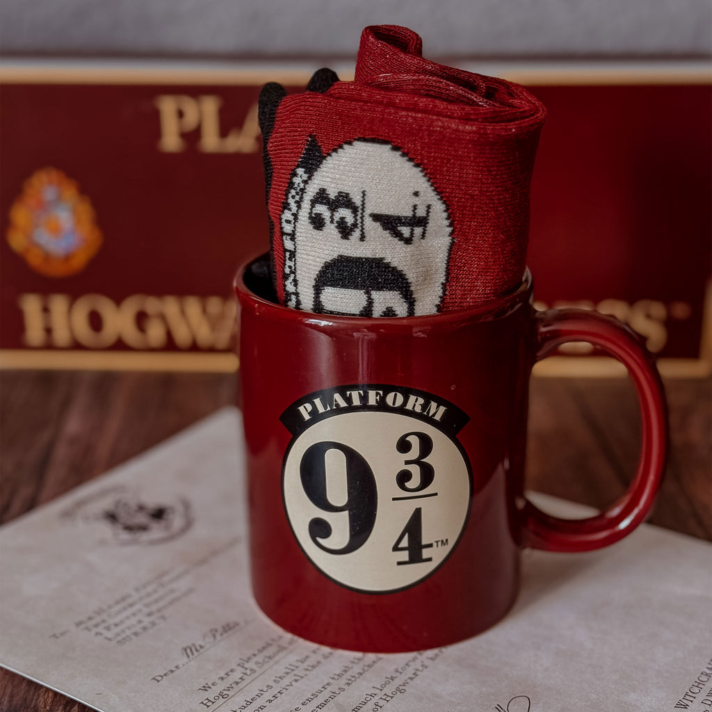 Imagen del producto Harry Potter - Calcetines y Taza Andén 9 3/4