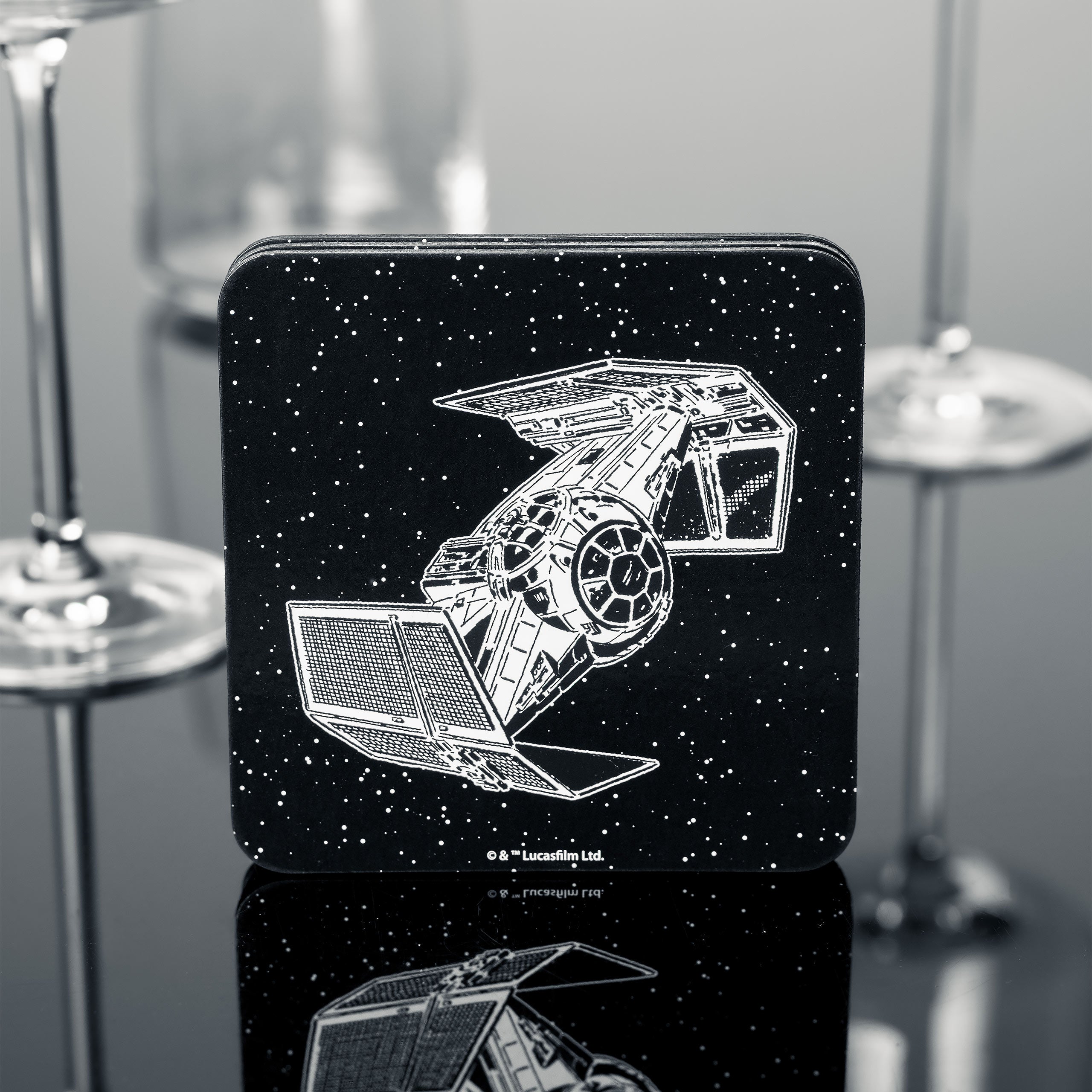Imagen del producto Star Wars - Set de posavasos naves espaciales