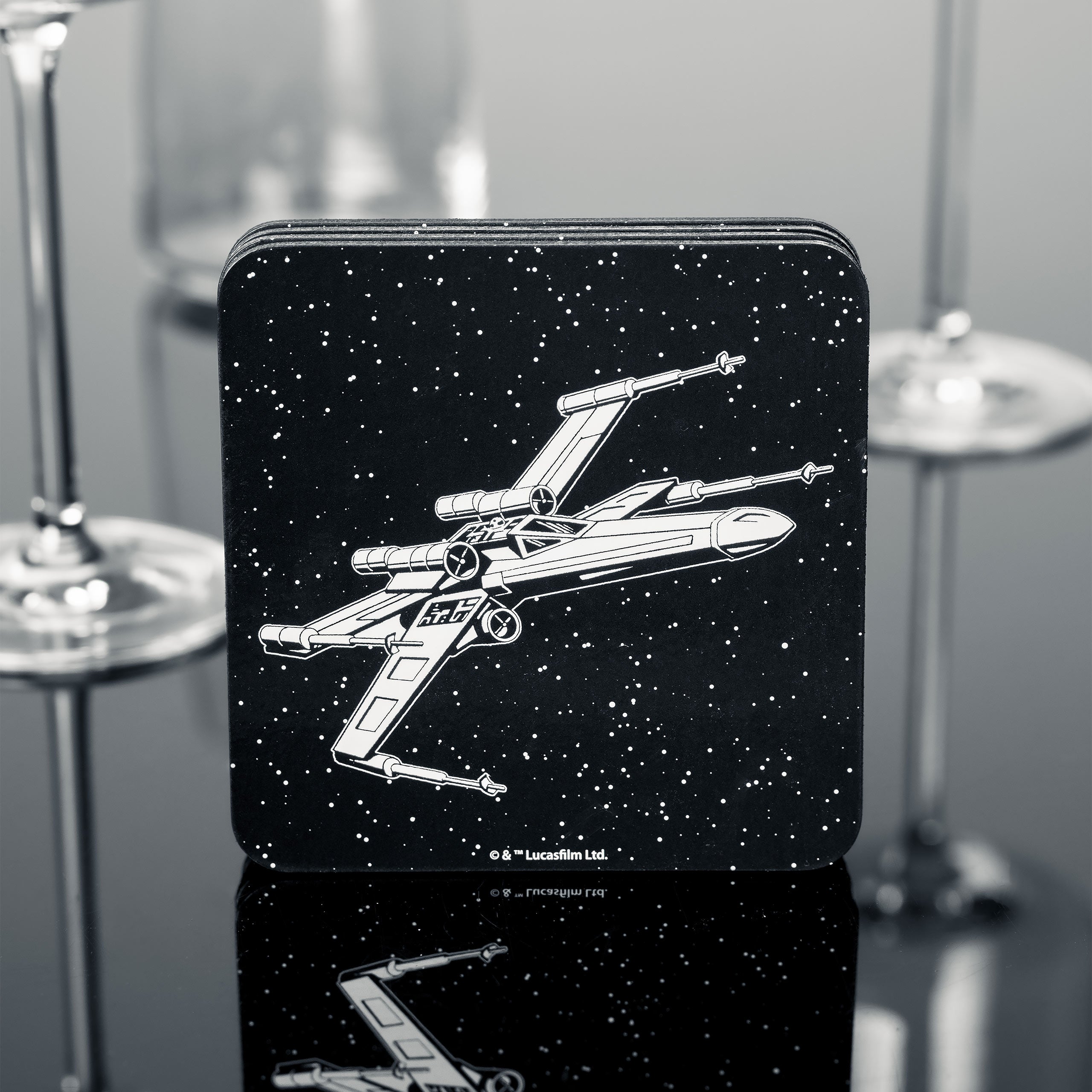 Imagen del producto Star Wars - Set de posavasos naves espaciales