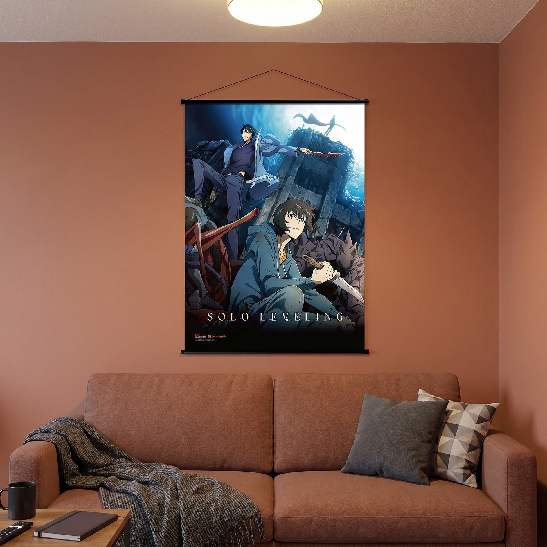 Imagen del producto Solo Leveling - Sung Jinwoo Key Art Wall Scroll