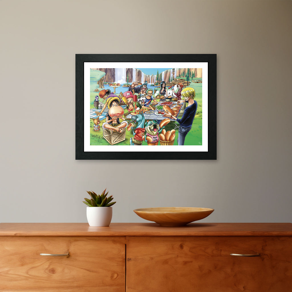Imagen del producto One Piece - Cuadro de la fiesta de perros calientes