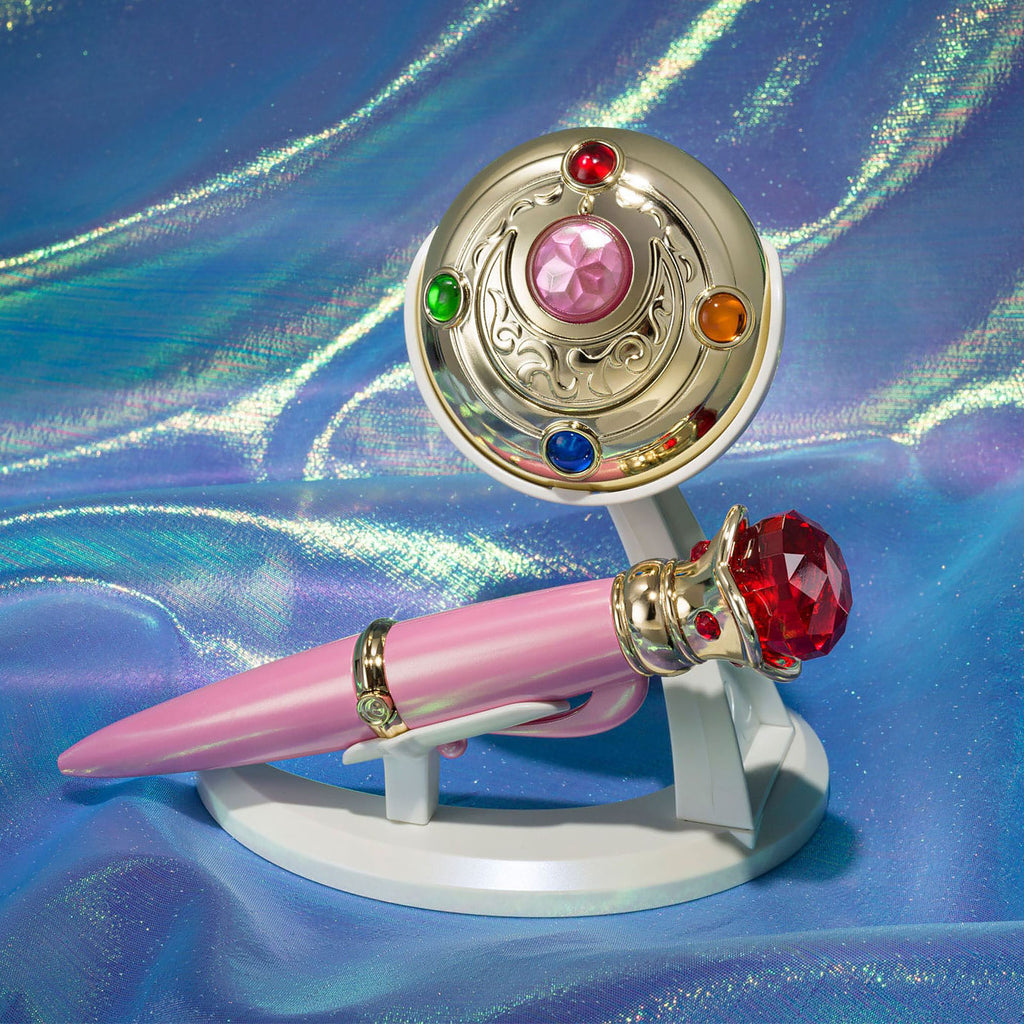 Imagen del producto Sailor Moon - Broche de transformación & Pluma de transformación con efectos de luz y sonido