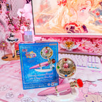 Imagen del producto Sailor Moon - Broche de transformación & Pluma de transformación con efectos de luz y sonido