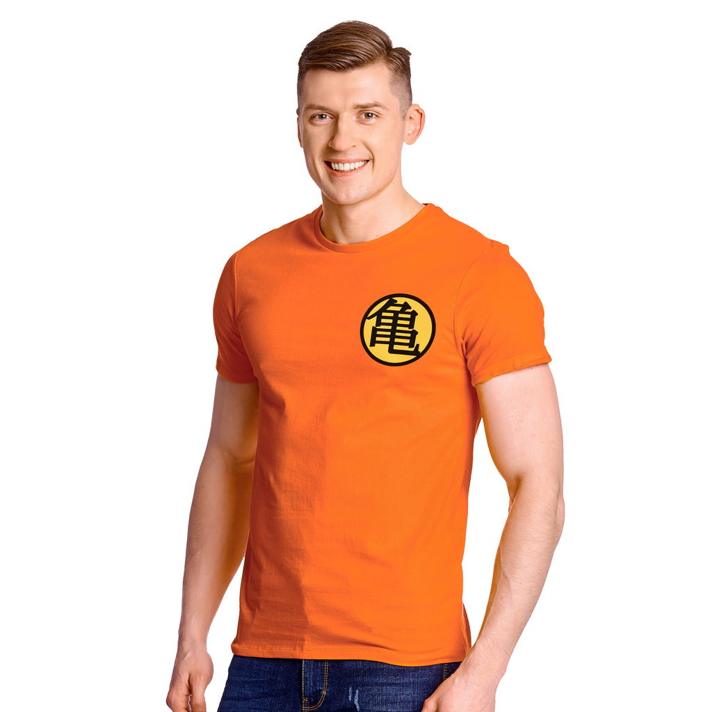 Imagen del producto Dragon Ball - Camiseta naranja con símbolo Kame
