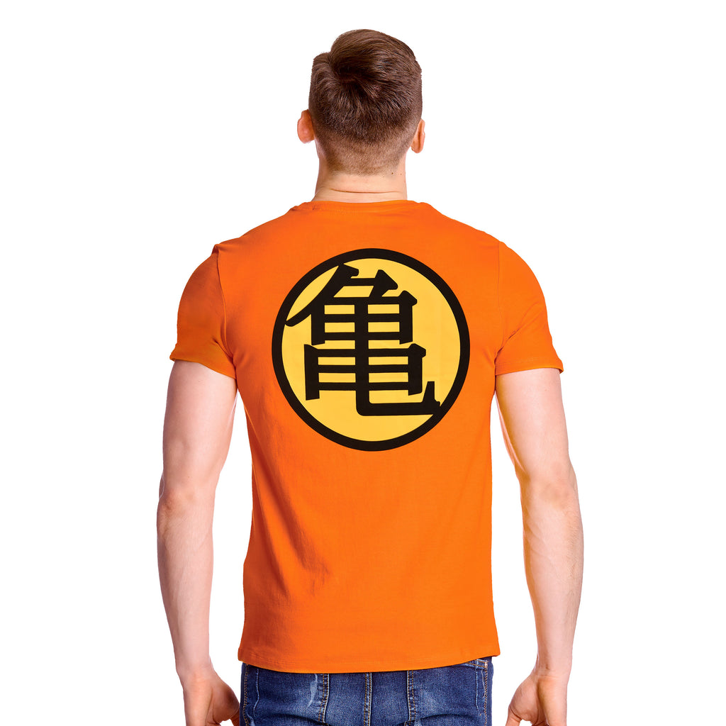 Imagen del producto Dragon Ball - Camiseta naranja con símbolo Kame