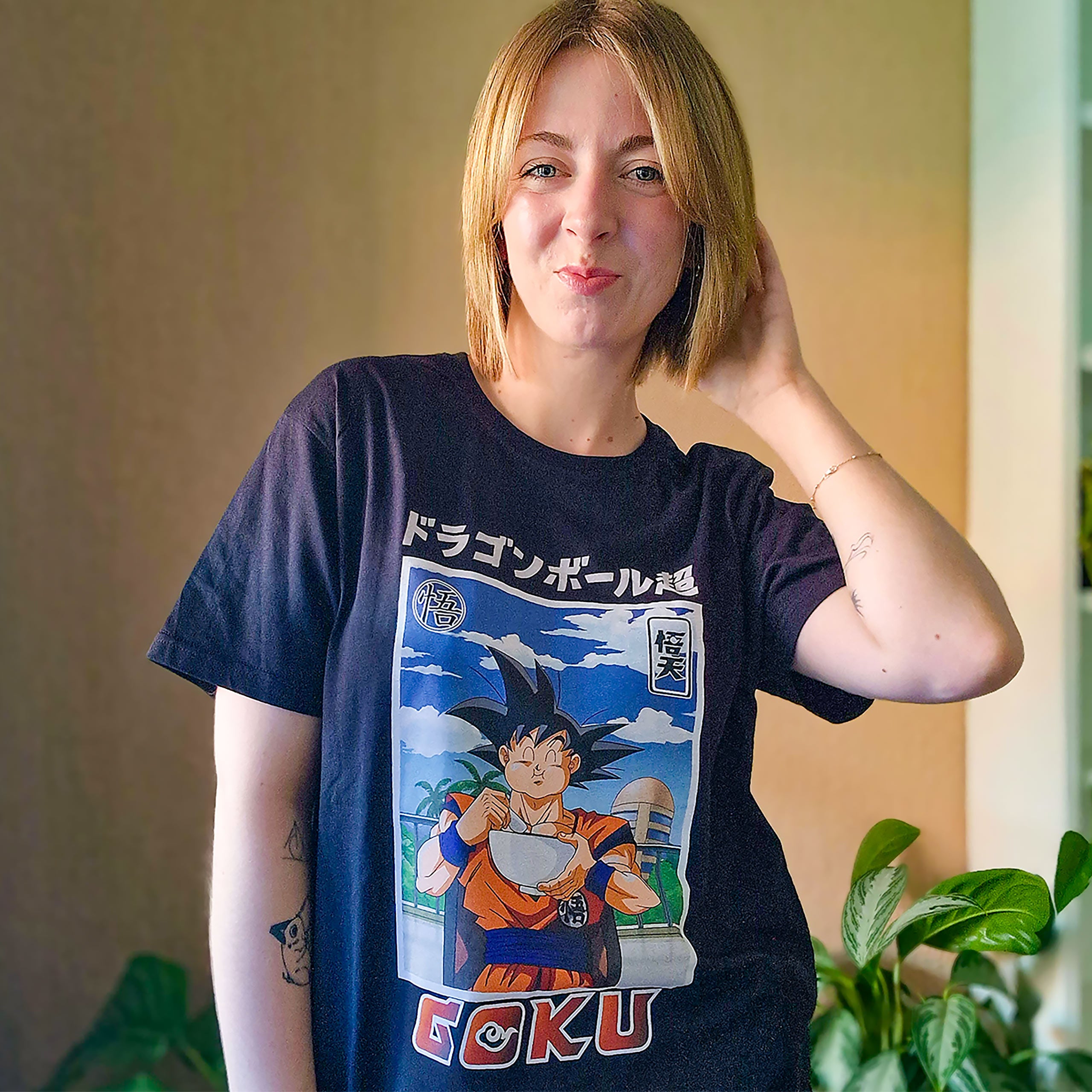 Imagen del producto Dragon Ball - Camiseta Goku Eat negra