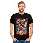 Imagen del producto Demon Slayer - Camiseta de personajes negra