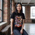 Imagen del producto Demon Slayer - Camiseta de personajes negra