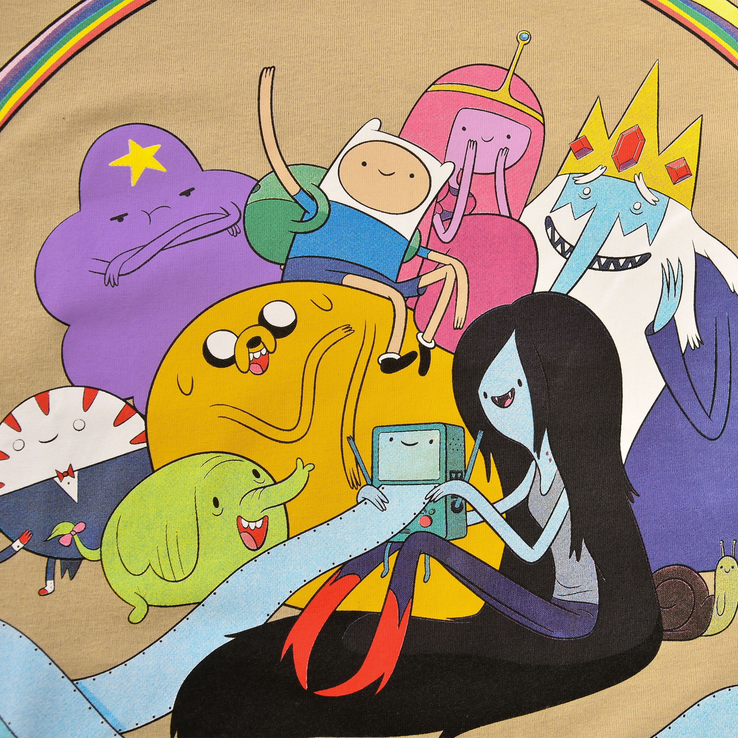 Imagen del producto Adventure Time - Camiseta de personajes