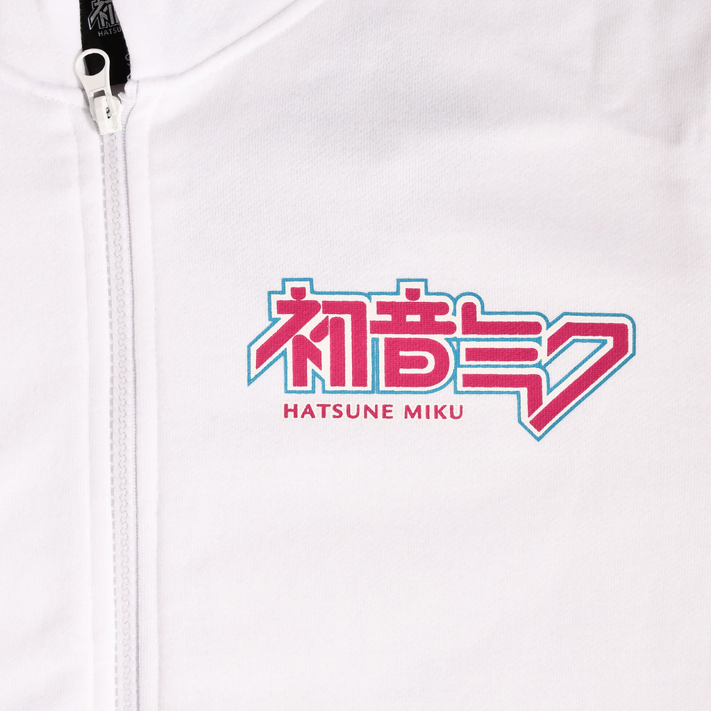 Imagen del producto Chaqueta con capucha Hatsune Miku blanca