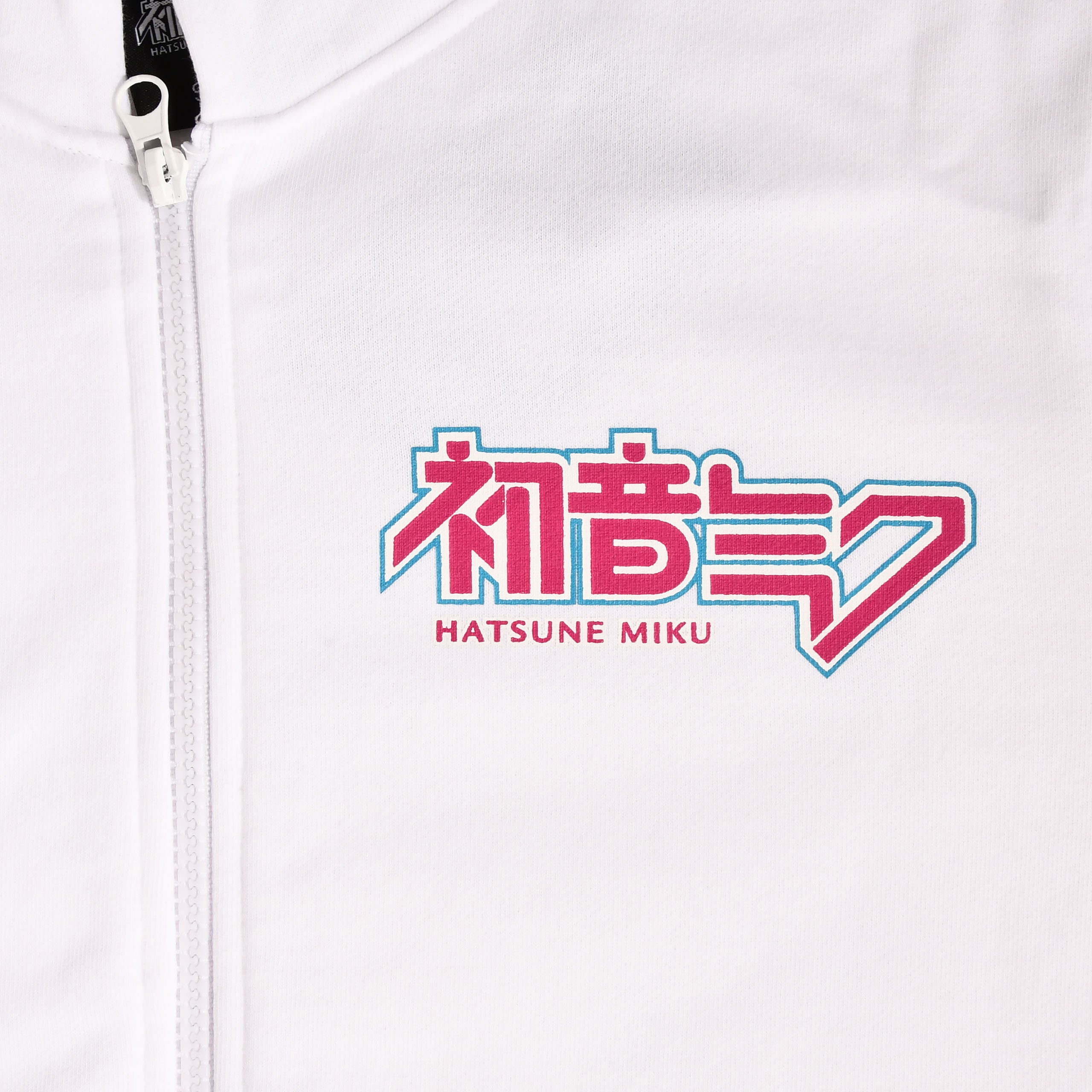 Imagen del producto Chaqueta con capucha Hatsune Miku blanca