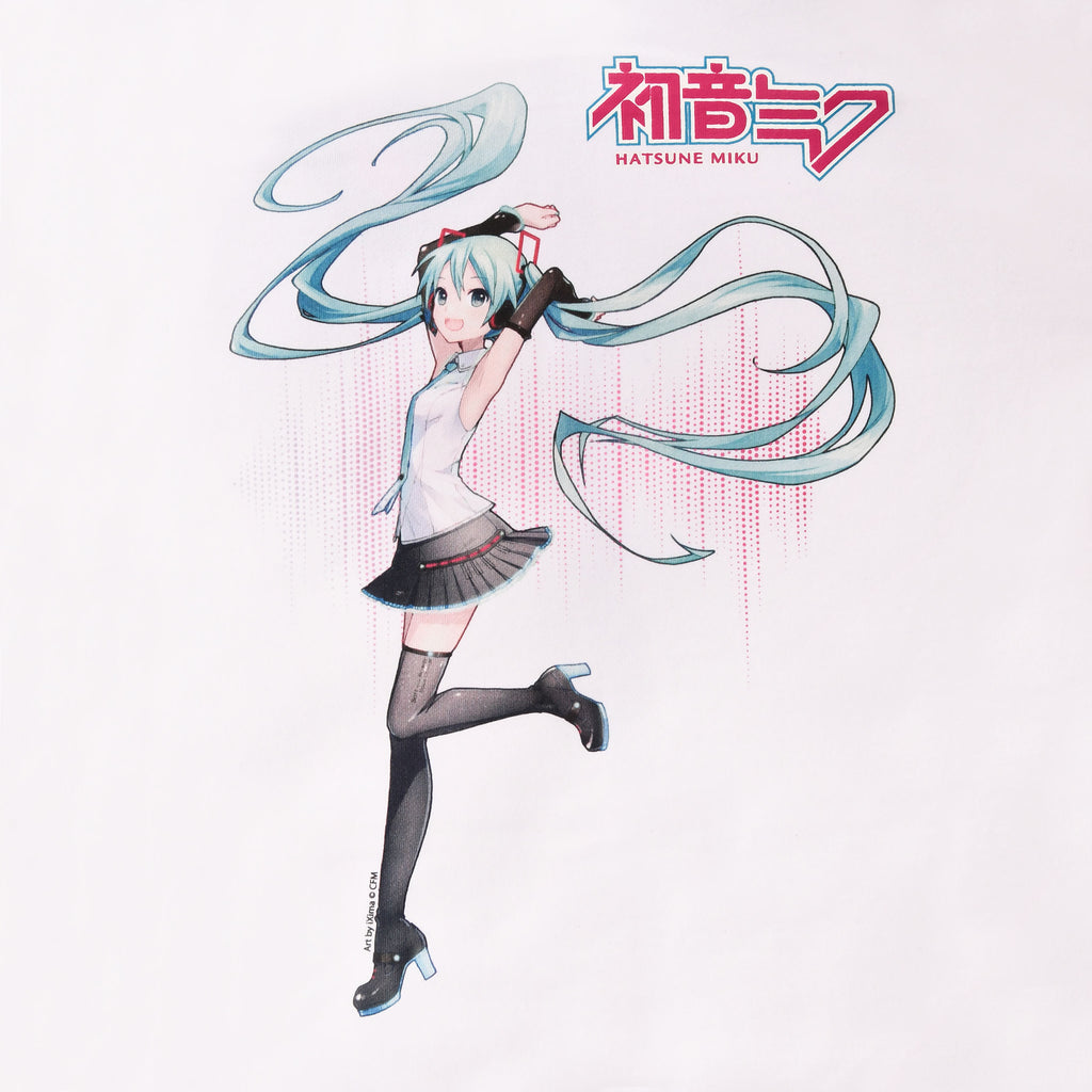 Imagen del producto Chaqueta con capucha Hatsune Miku blanca