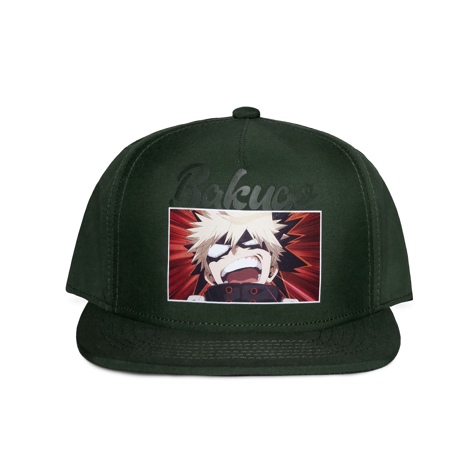 Imagen del producto My Hero Academia - Gorra Snapback Bakugo verde
