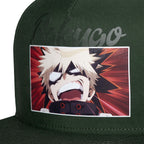 Imagen del producto My Hero Academia - Gorra Snapback Bakugo verde