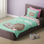 Imagen del producto Pusheen - Ropa de cama reversible con efecto Glow in the Dark