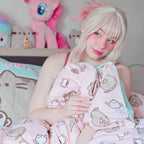 Imagen del producto Pusheen - Ropa de cama reversible con efecto Glow in the Dark