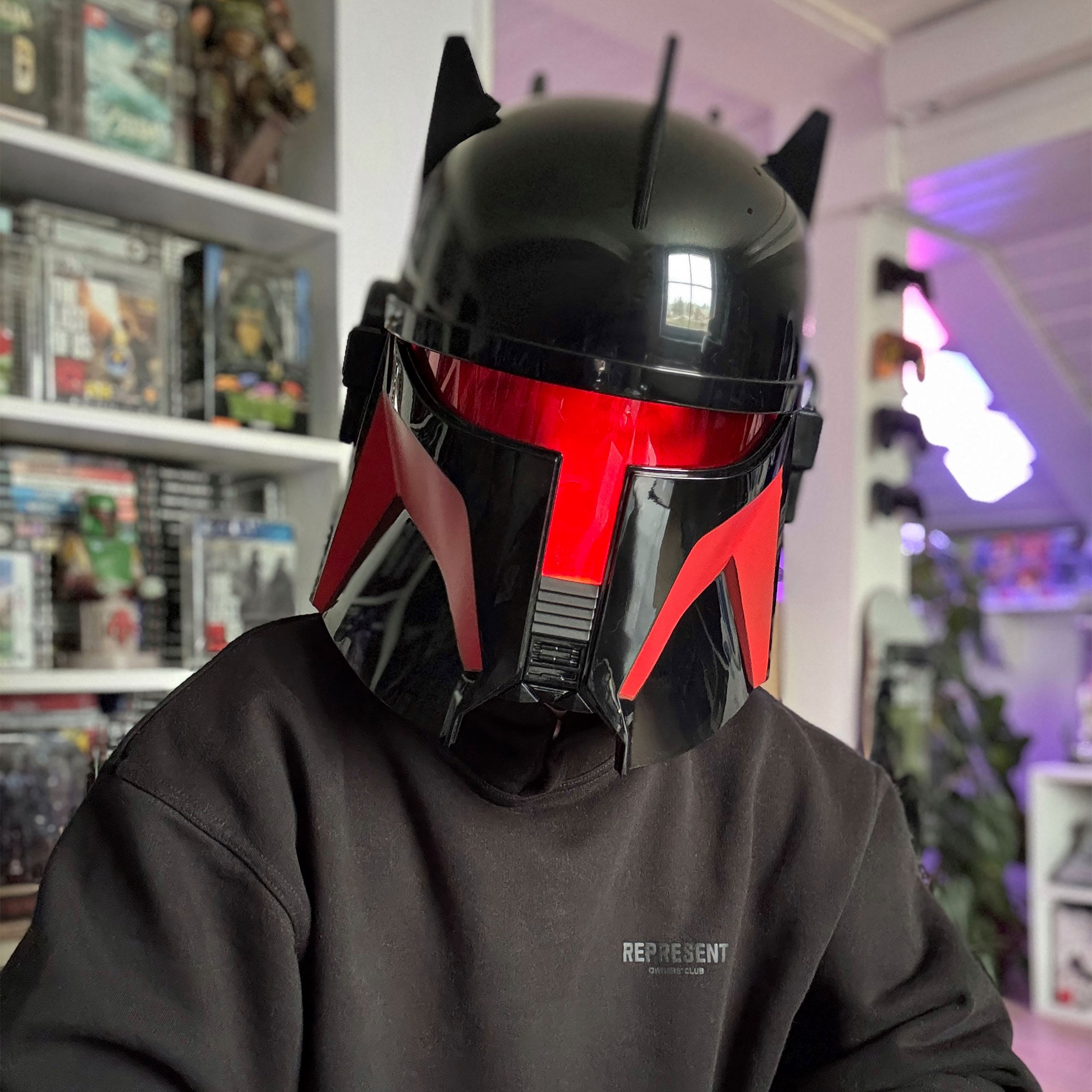 Imagen del producto Réplica del Casco Moff Gideon Black Series con Luz - Star Wars