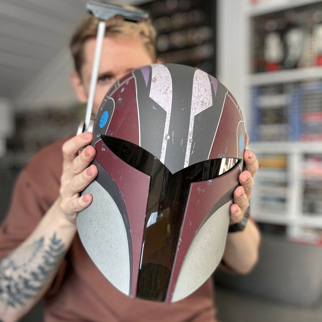 Imagen del producto Star Wars Ahsoka - Réplica del casco de la serie negra de Sabine Wren