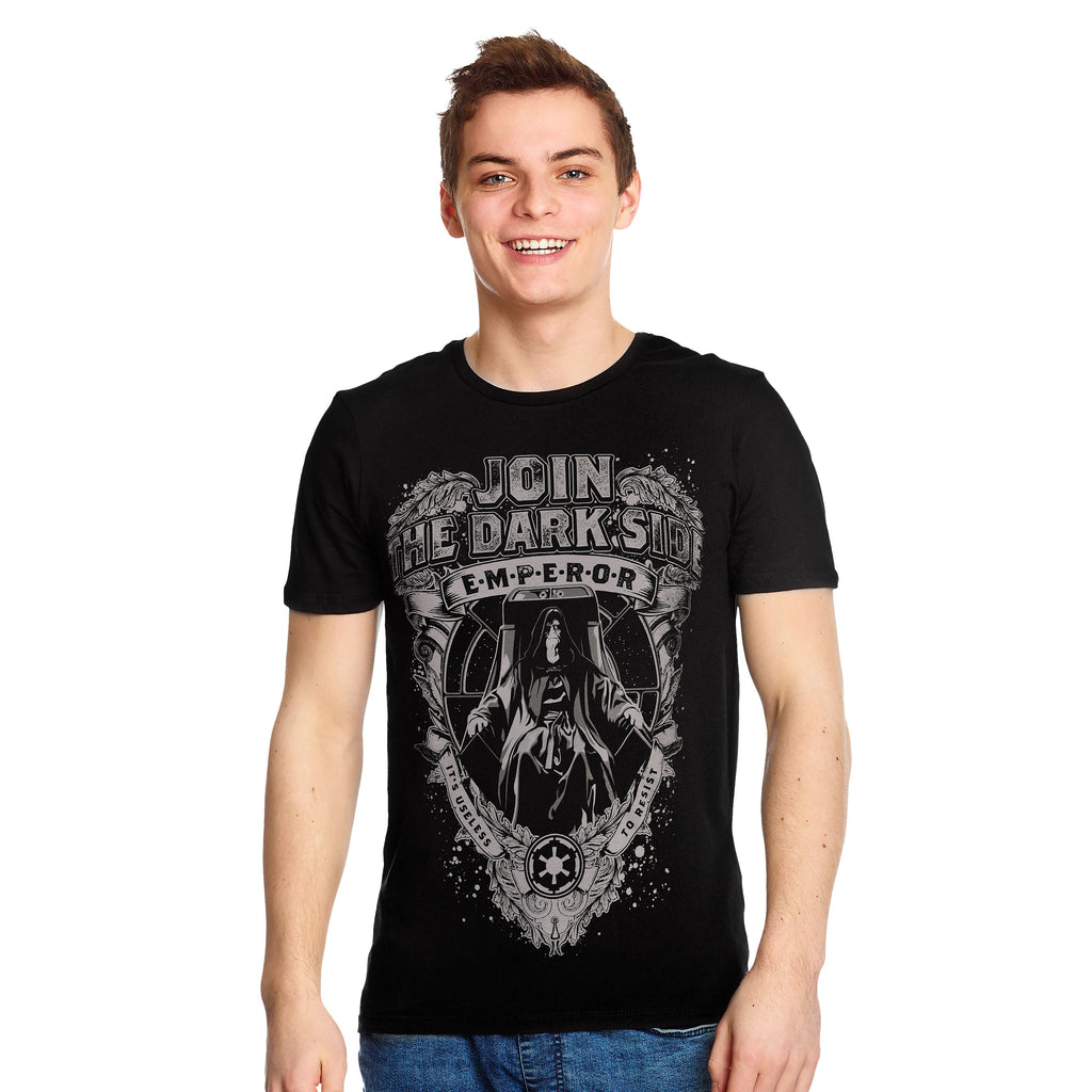 Imagen del producto Star Wars - Únete a la camiseta negra del Lado Oscuro