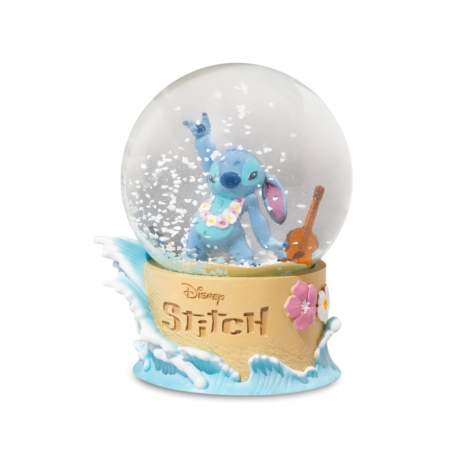 Imagen del producto Stitch con Ukulele Bola de nieve - Lilo & Stitch